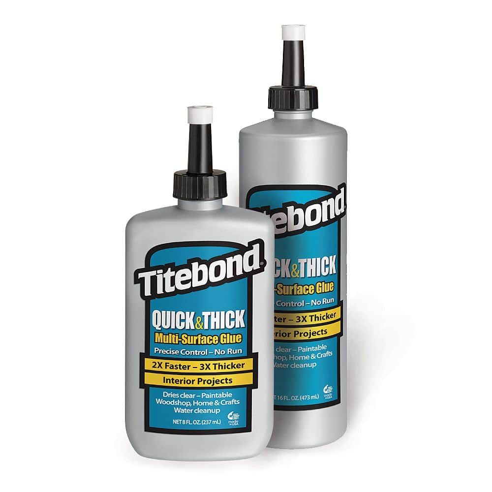 Titebond Quick & Thick – 237 ml, Plastic Bottle